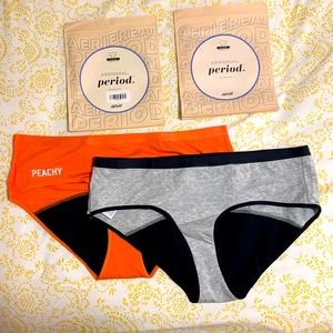 Aerie Boyfriend Period Underwear 2 pairs!